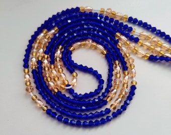 Set of 2 Waist Beads / Belly Jewelry / Weightloss Tracker/ Belly Beads