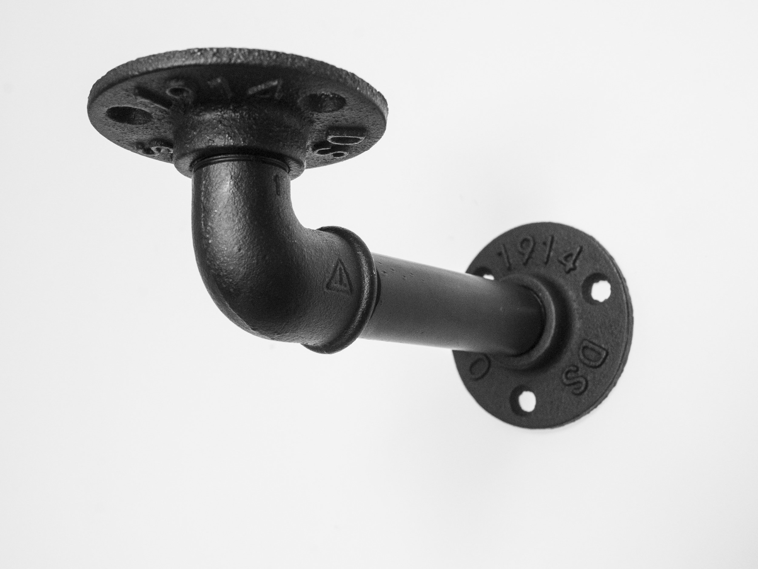 Industrial Steel Pipe Shelf Bracket Holder. Loft Retro Shelf Etsy UK