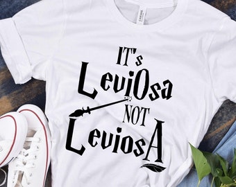 Its Leviosa Not Leviosa, HP Shirt Gift, Hermione Lovers Fan T-Shirt, Wizard Shirt