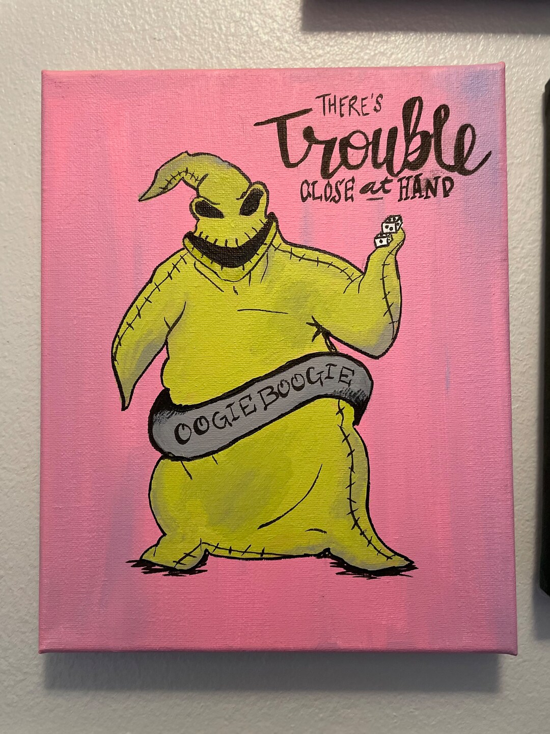 Oogie Boogie Nightmare Before Christmas Etsy