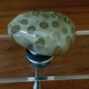 Petoskey Stone Wine Bottle Stopper 4