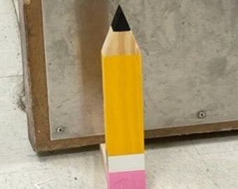 Pencil Doorstops for Teachers, Personalized Doorstops, Classrooms Doorstops