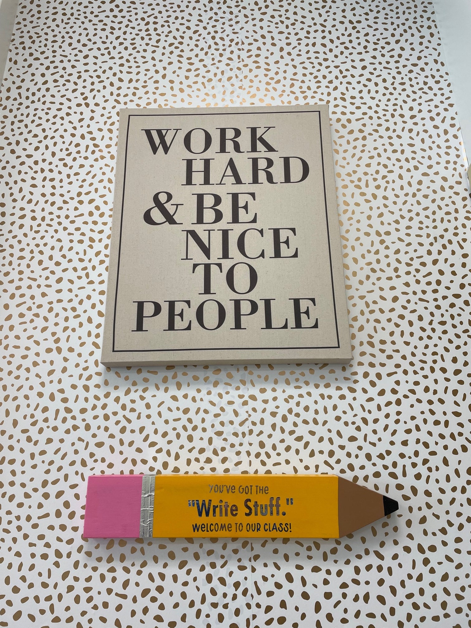 Personalized Pencils, Classroom Wall Decor, Teacher Signs, Pencil Signs ...