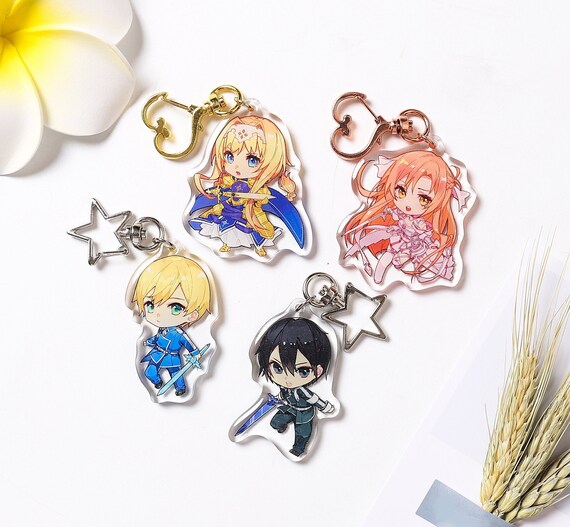 Sword Art Online Charm Sao Alicization War Of Underworld Asuna Etsy