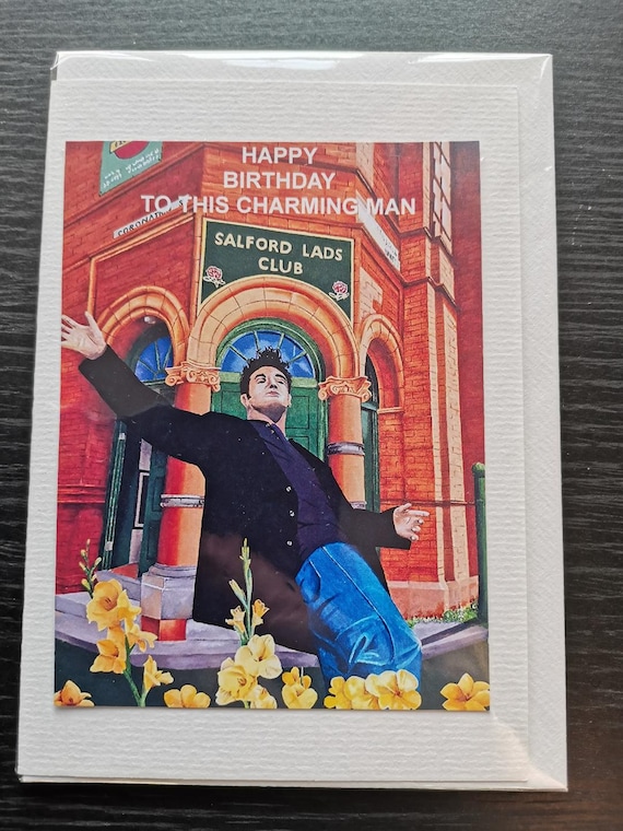 Morrissey Birthday Card Happy Birthday to This Charming Man - Etsy