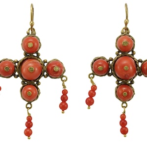 Victorian 14K Gold dangle earrings