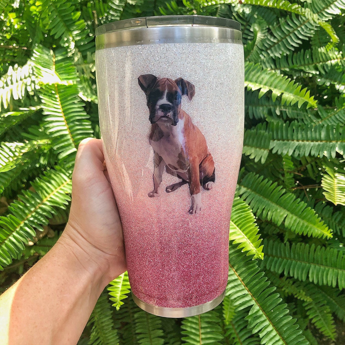 Custom Dog Tumbler Custom Epoxy Tumbler Custom Pet Tumbler Etsy