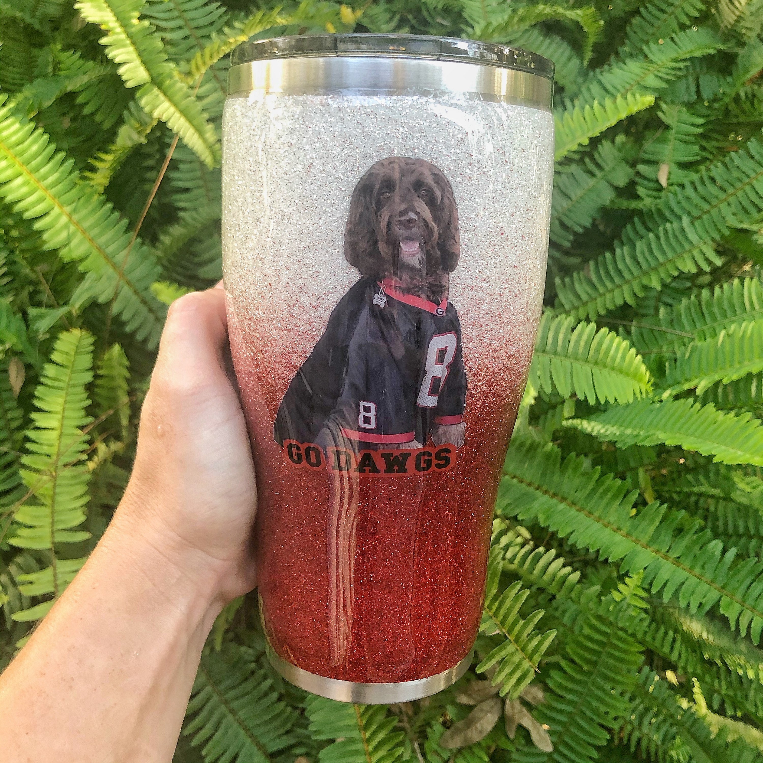 Custom Dog Tumbler Custom Epoxy Tumbler Custom Pet Tumbler Etsy
