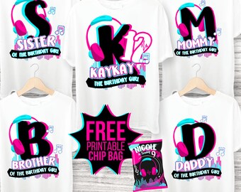 Free Free Princess Tik Tok Birthday Shirt Svg SVG PNG EPS DXF File