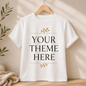 Custom Birthday Girl Iron On Transfer: Party T-Shirt (Digital File)