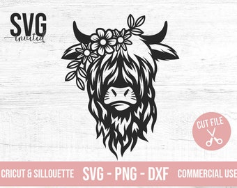 Free Free 164 Cricut Highland Cow Svg Free SVG PNG EPS DXF File