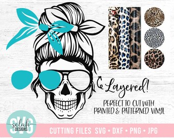 Download Mom Skull Svg Etsy