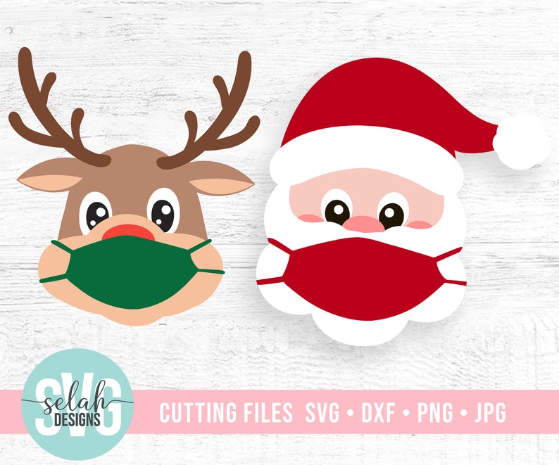 Download Quarantine Christmas Svg Bundle Rudolph Svg Santa Svg Merry | Etsy