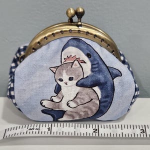 Mofusand Shark Cat Coin Purse
