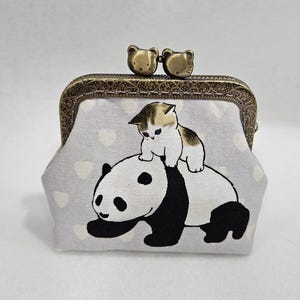 Mofusand Panda Cat Coin Purse