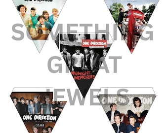 One Direction Albums Party Decor
