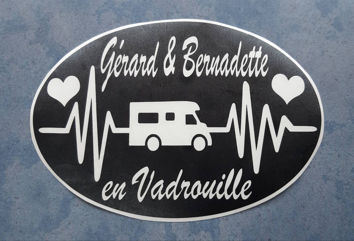 Sticker personnalisé Camping Car Autocollant Camping car Etsy France