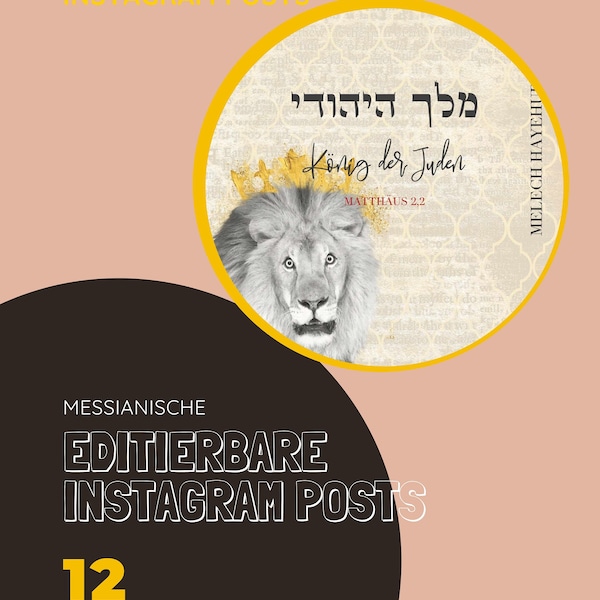 Namen von Jesus,Instagram Posts,Canva Vorlagen,Templates,Canva,editierbar,messianisch,Bibel,Yeshua,Gemeinde,hebräisch,Bibelvers,Download