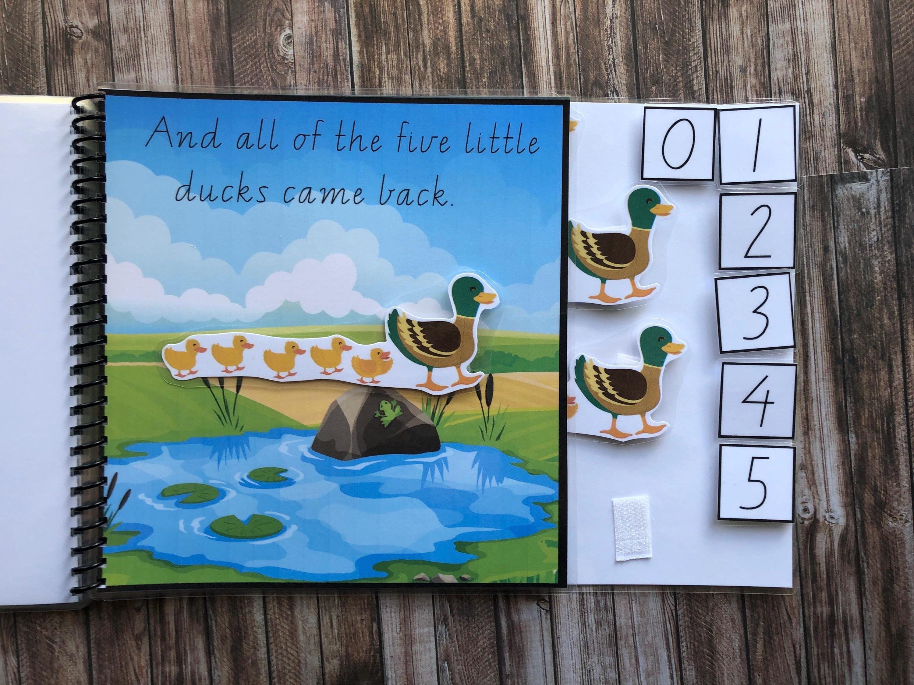 Interactive Book, Adapted Nursery Rhyme Book, Quiet Book for ...