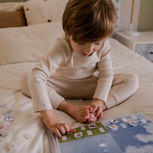 Kindergarten Busy Book, Toddler Learning Activity, Customised Learning Book, Preschool Activity Binder, Interactive Kids Workbook image 7