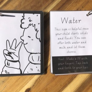 Língua de sinais americana para bebês, liquidação, primeiras palavras de bebês, linguagem de sinais para crianças, cartões de memória de linguagem de sinais, sinais de mão, Montessori