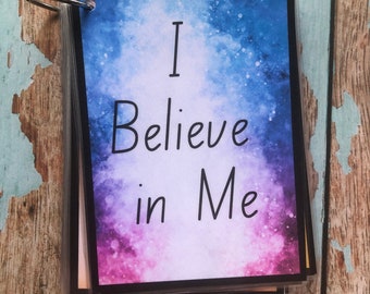 Positive Affirmation Cards for Kids, Self Esteem & Confidence Cards, Mindfulness and Wellbeing Activity, Preschool Educational Gift
