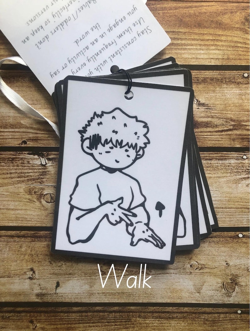 Auslan Sign Language Flashcards for Kids | Australian Sign Language Learning Cards | Preschool Communication Tool | Homeschool Resource image 4