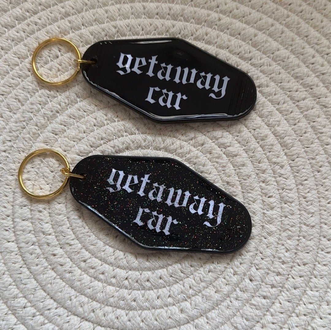Getaway Car Keychain Etsy