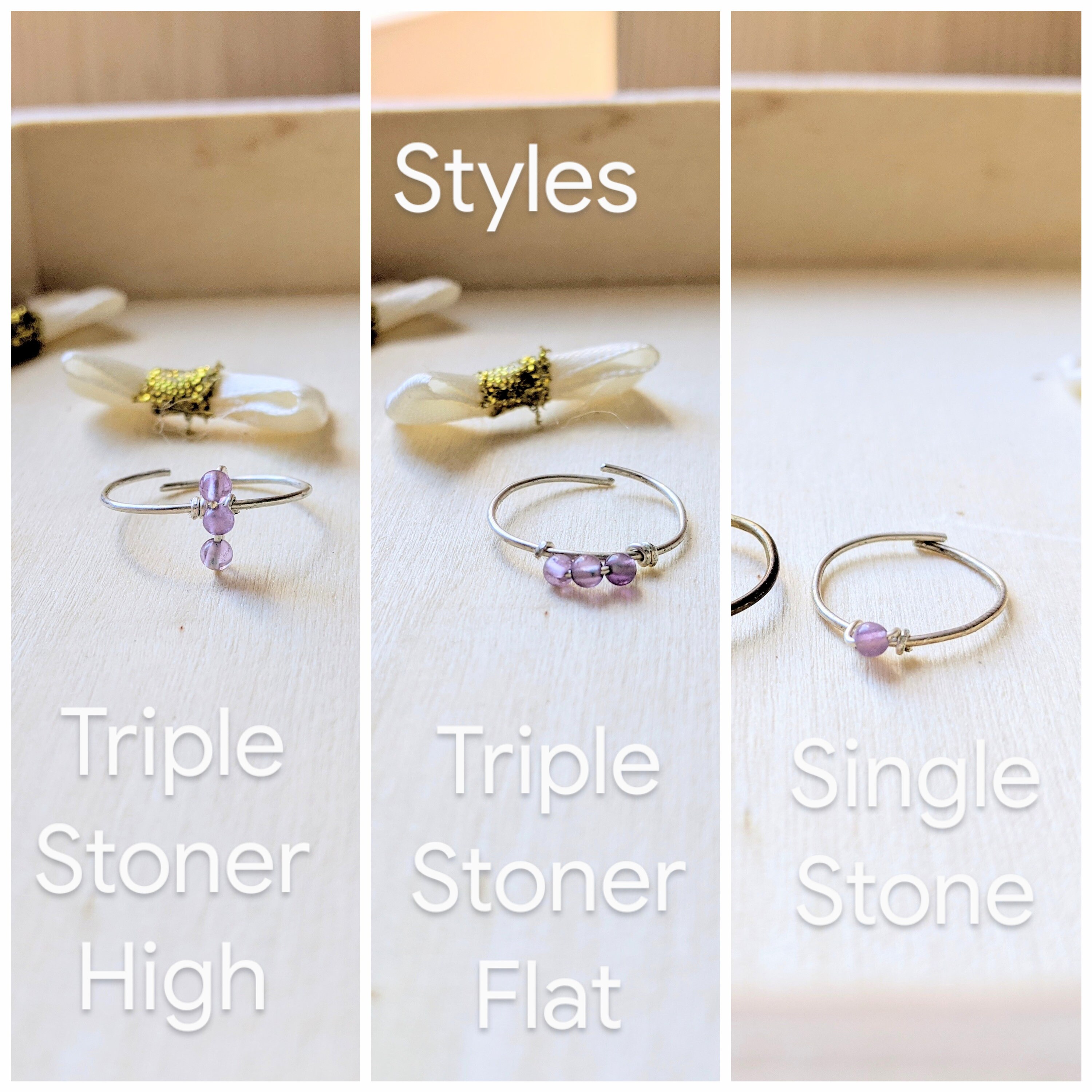 Toe Rings Indian Toe ringRingsDainty RingsGemstone Etsy