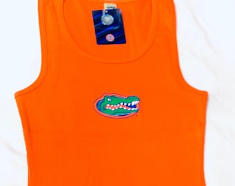 Florida Gators Gators Head Logo Tank Top  (Choose color and size)