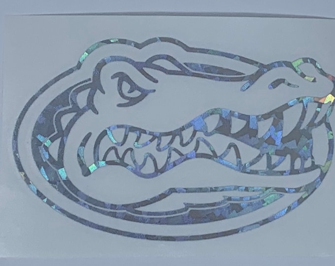 Florida Gators 6” Vinyl Gators Head Decal Choose Color