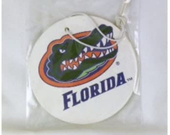 Florida Gators Round Air Freshener 2 Pack