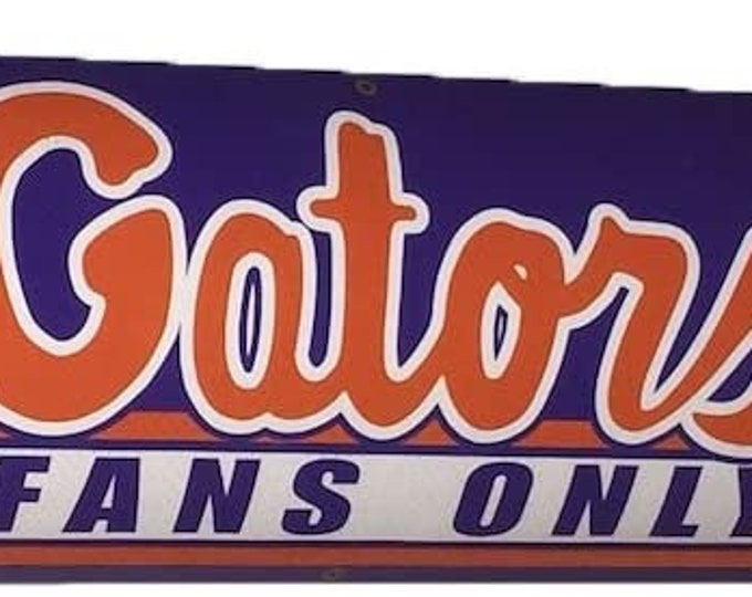 Florida Gators 2 'x 6' Vinyl Ultimate Fans Only Banner