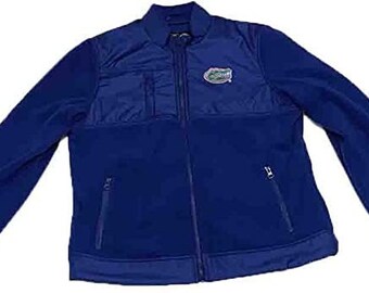 G-III Sports Florida Gators Ladies Blue Full Zip Jacket  SIze L  (9/10)