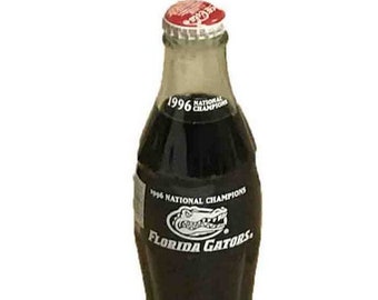 Vintage Original 1999 COCA COLA Florida State Seminoles 12-0 FSU 7.5" Soda Pop 