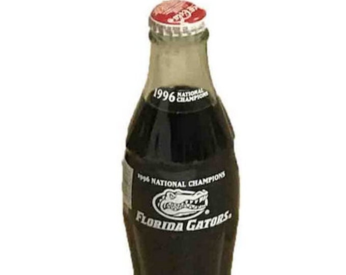 Florida Gators 1996 National Championship Coke Bottle