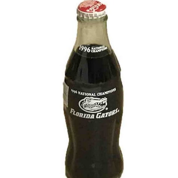 Florida Gators 1996 National Championship Coke Bottle