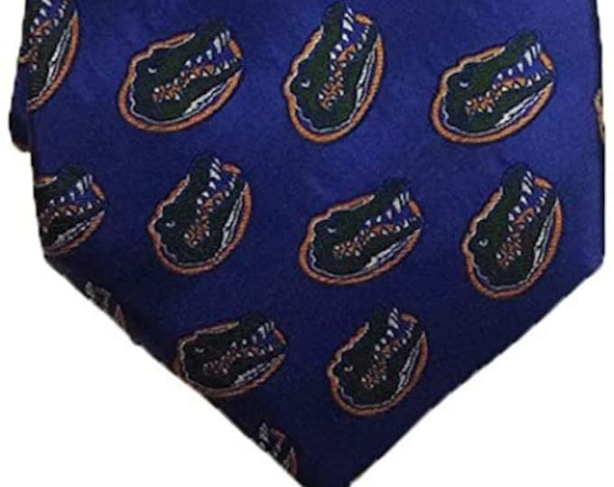 Florida Gators Woven Silk Head Logo Tie