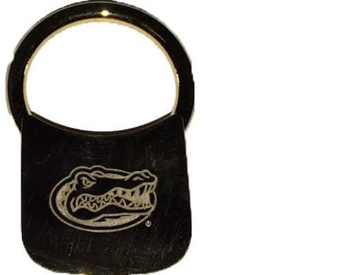 Florida Gators Brass Padlock Keychain