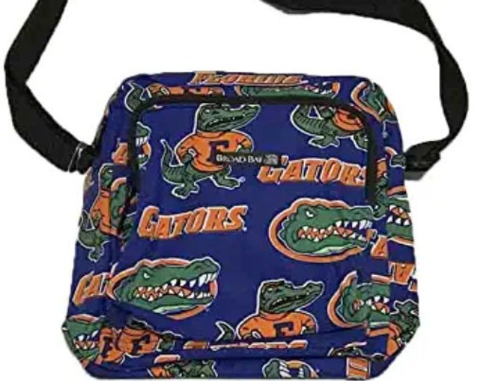 Florida Gators All Over Print Sidepack Purse Handbag