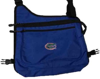 Florida Gators Blue Embroidered Messenger Bag