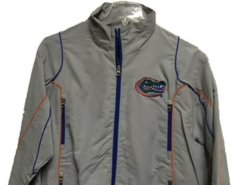 Florida Gators Lightweight Silver Full Zip Jacket