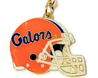 Florida Gators Enamel Helmet Keychain