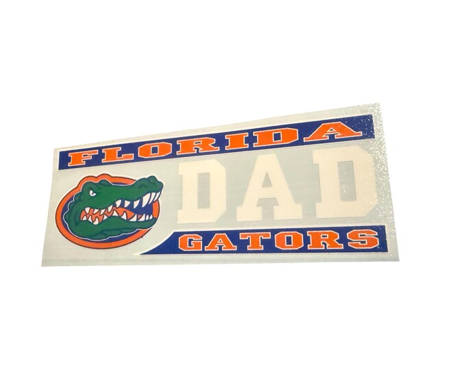 Florida Gators 6" Vinyl Florida Gators Dad Decal