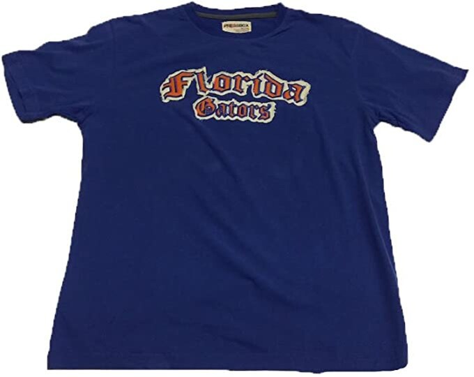 Florida Gators Antique Frayed Applique T-Shirt Choose Size and Color