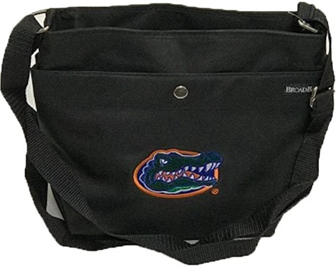 Florida Gators Black Embroidered Purse