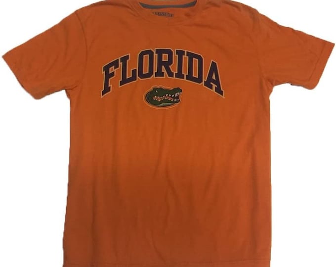 Florida Gators Super Soft Orange Florida Head Logo T-Shirt Tee