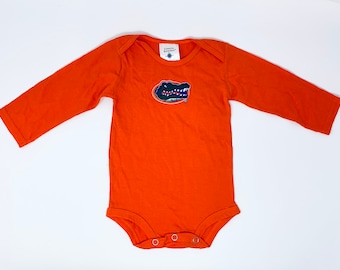 Florida Gators Infant Long Sleeve Onesie Creeper Choose Color and Size