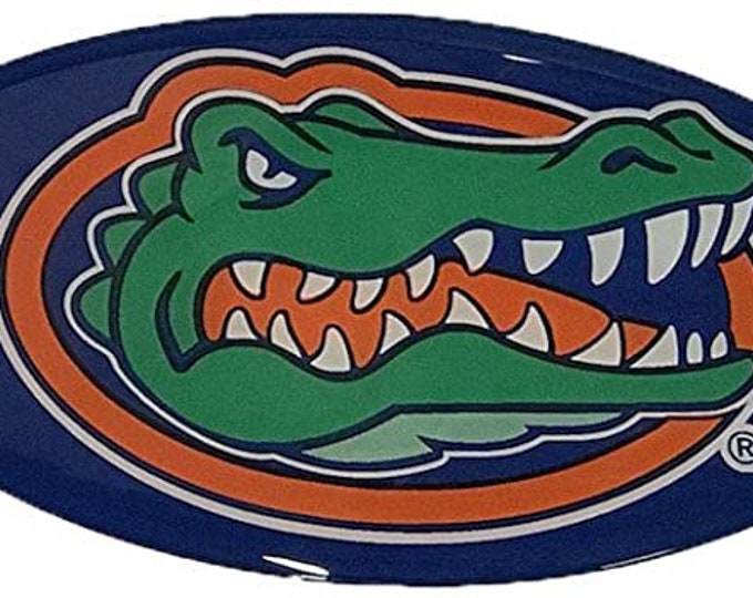 Florida Gators 3.75" Domed Gator Head Logo Decal