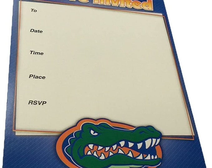 Florida Gators Invitations